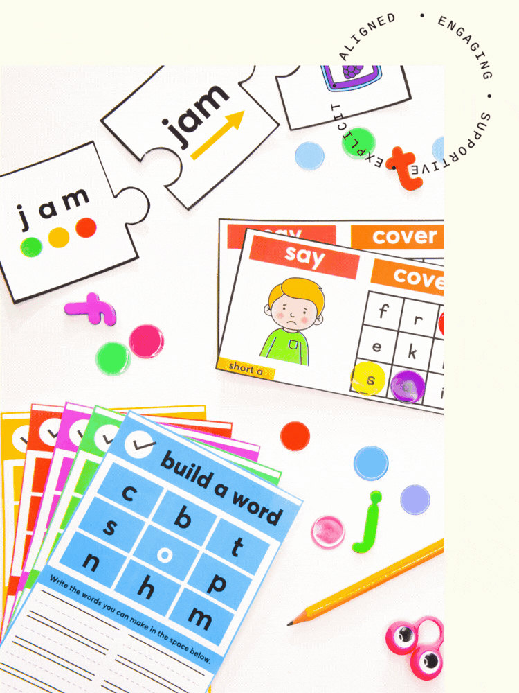 Build-a-word centers